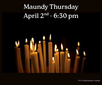Maundy Thursday